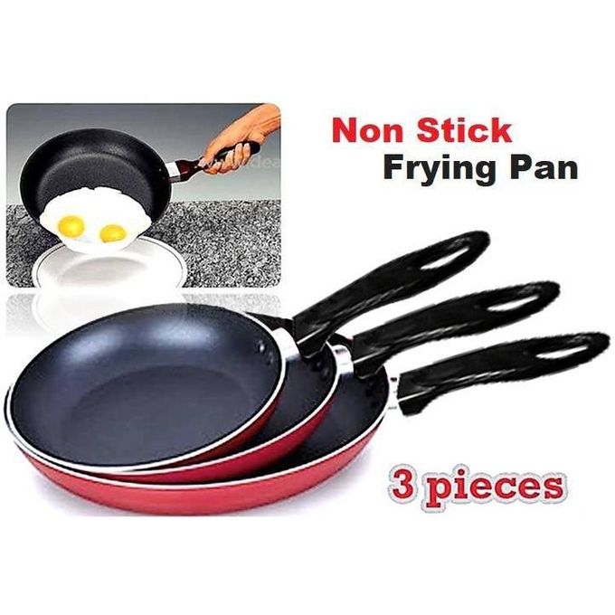 Non-Stick Fry Pan Set (3 Pcs)