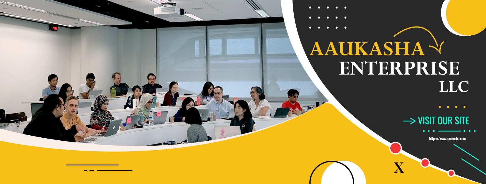 AAUkasha Tech banner