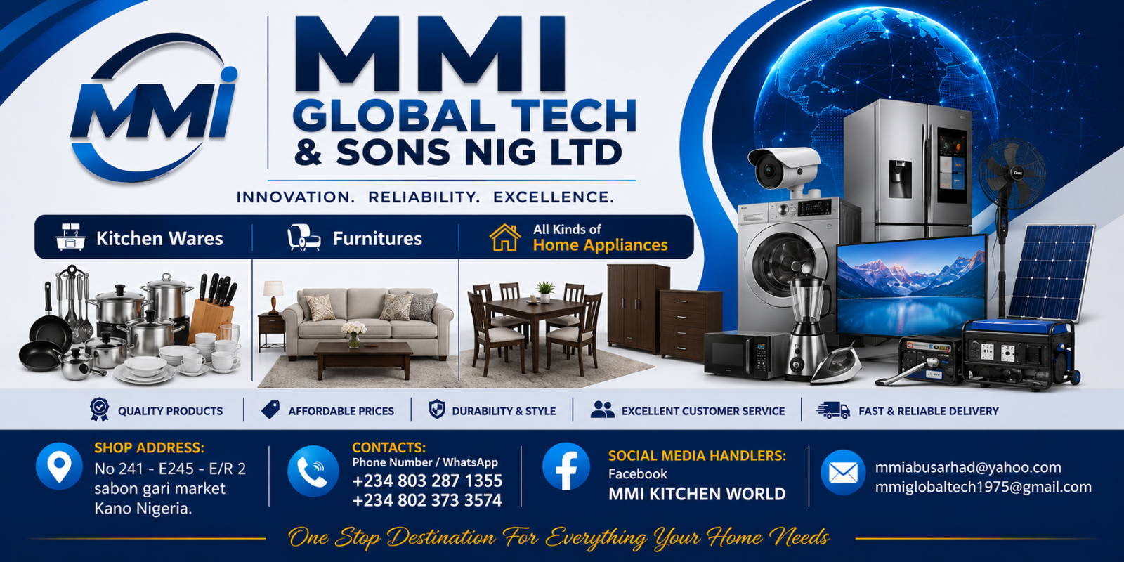 M.M.I GLOBAL TECH & SONS NIG LTD  banner